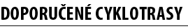 doporu en cyklotrasy
