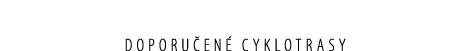 Doporu en cyklotrasy